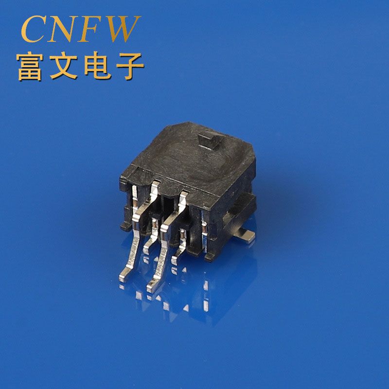 MX3.0連接器雙排臥貼（黑LCP料）